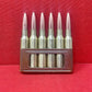 Original WWII 6 x 6.5mm Carcano Rounds in Clip (Inert)