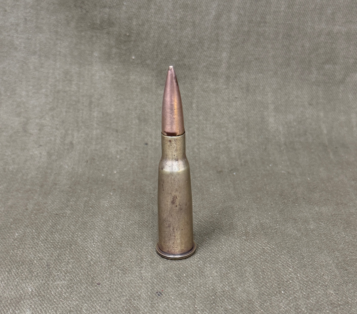 1923 French 8mm Lebel Inert Cartridge SF Headstamp – Original Military Round
