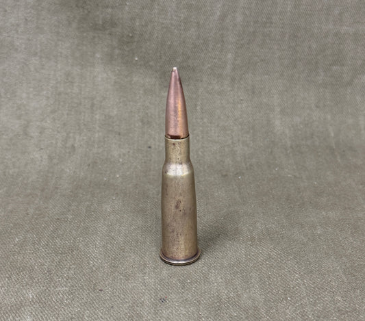 1923 French 8mm Lebel Inert Cartridge SF Headstamp – Original Military Round