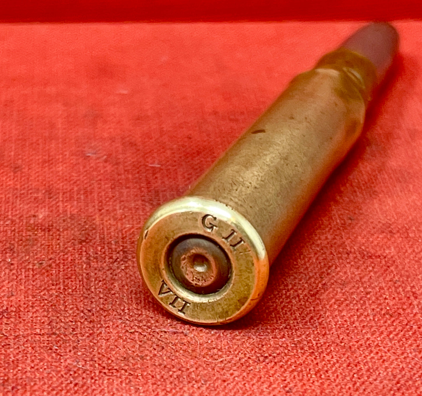 Inert .303 British Round – GII Headstamp, Greenwood & Batley, Leeds, UK