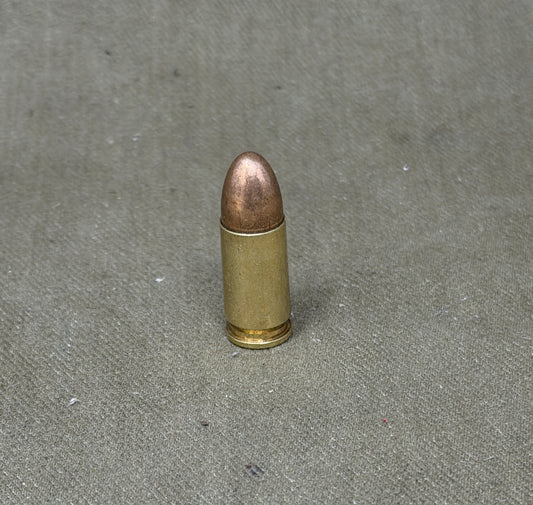 Inert 9mm WW1 German Round – Ge 1917 – Geco Parabellum Cartridge