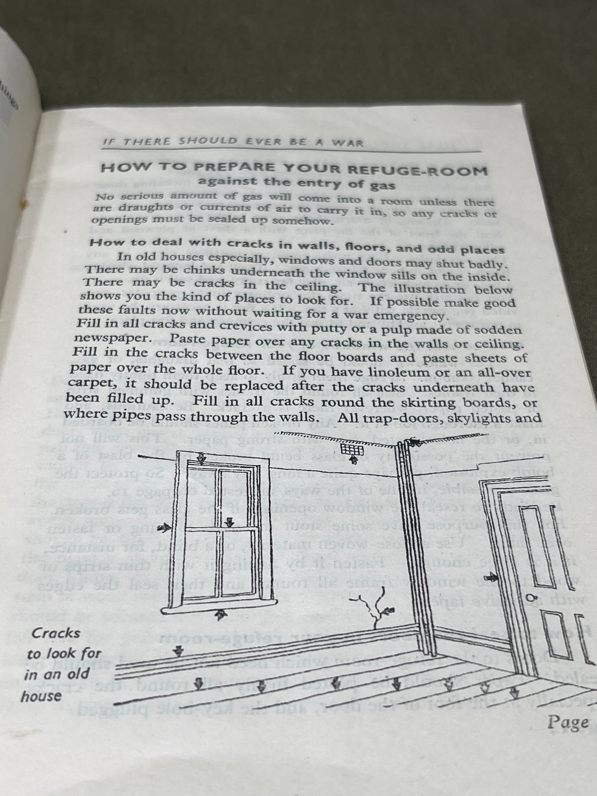 The Protection of your Home against Air Raids Booklet