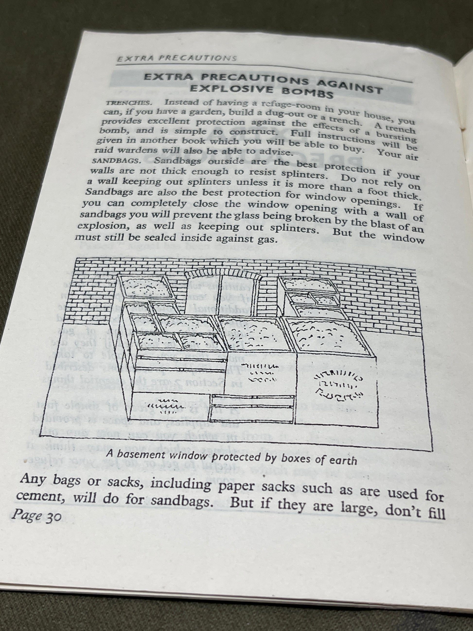 The Protection of your Home against Air Raids Booklet