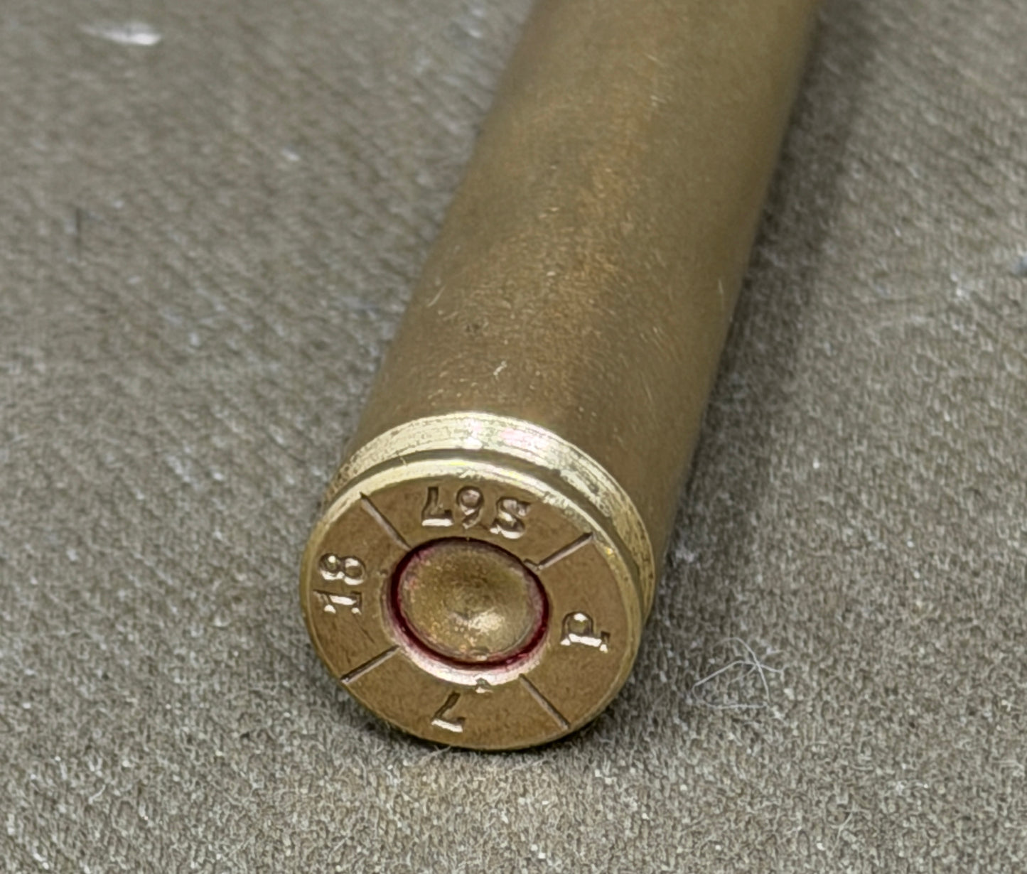 Inert 7.92×57mm Mauser WW1 Round – Polte July 1918 – S67 Brass Case