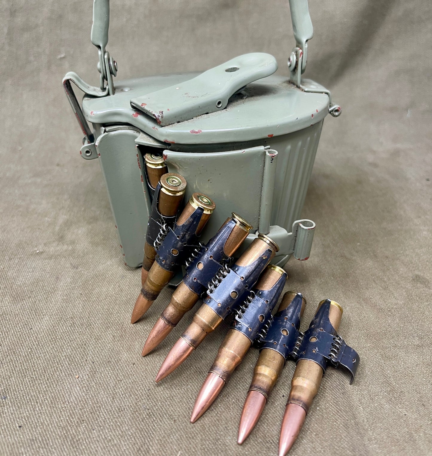 Yugoslavian MG42 Basket Drum Magazine with 50 x INERT 7.92x57 Rounds