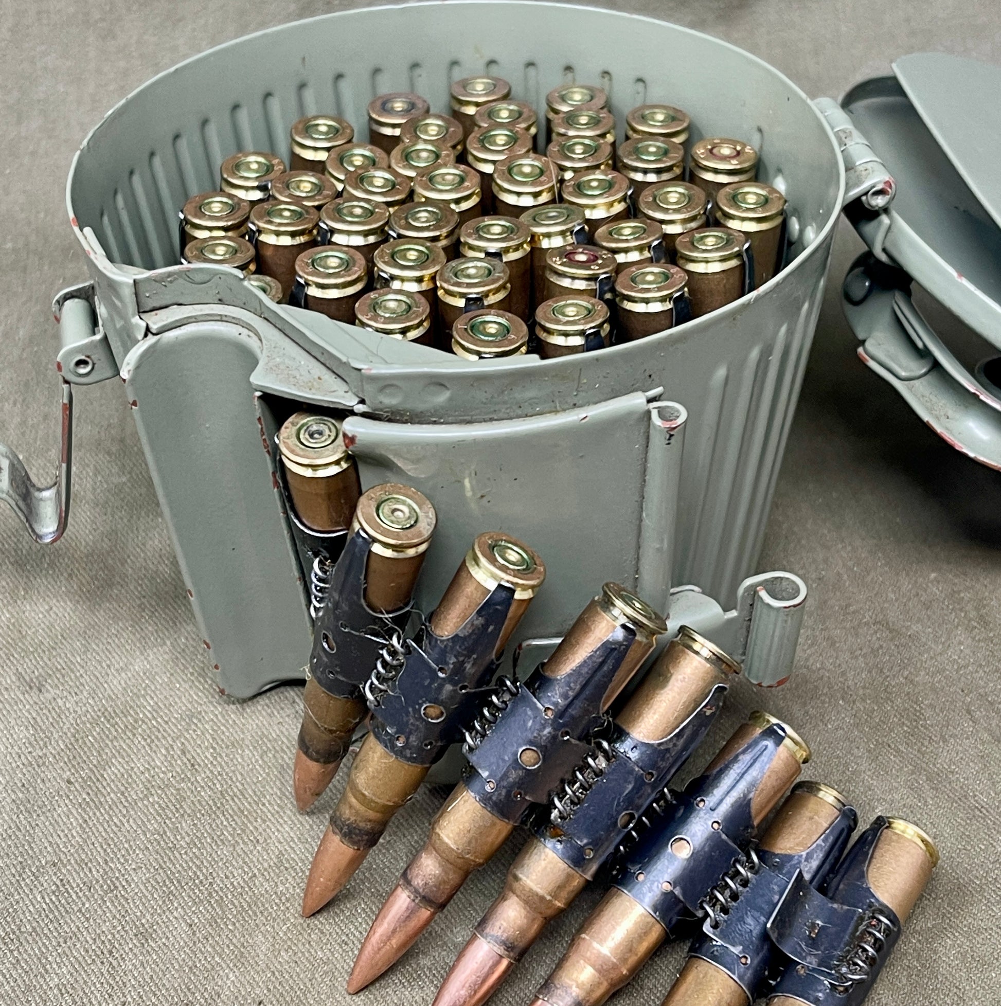 Yugoslavian MG42 Basket Drum Magazine with 50 x INERT 7.92x57 Rounds