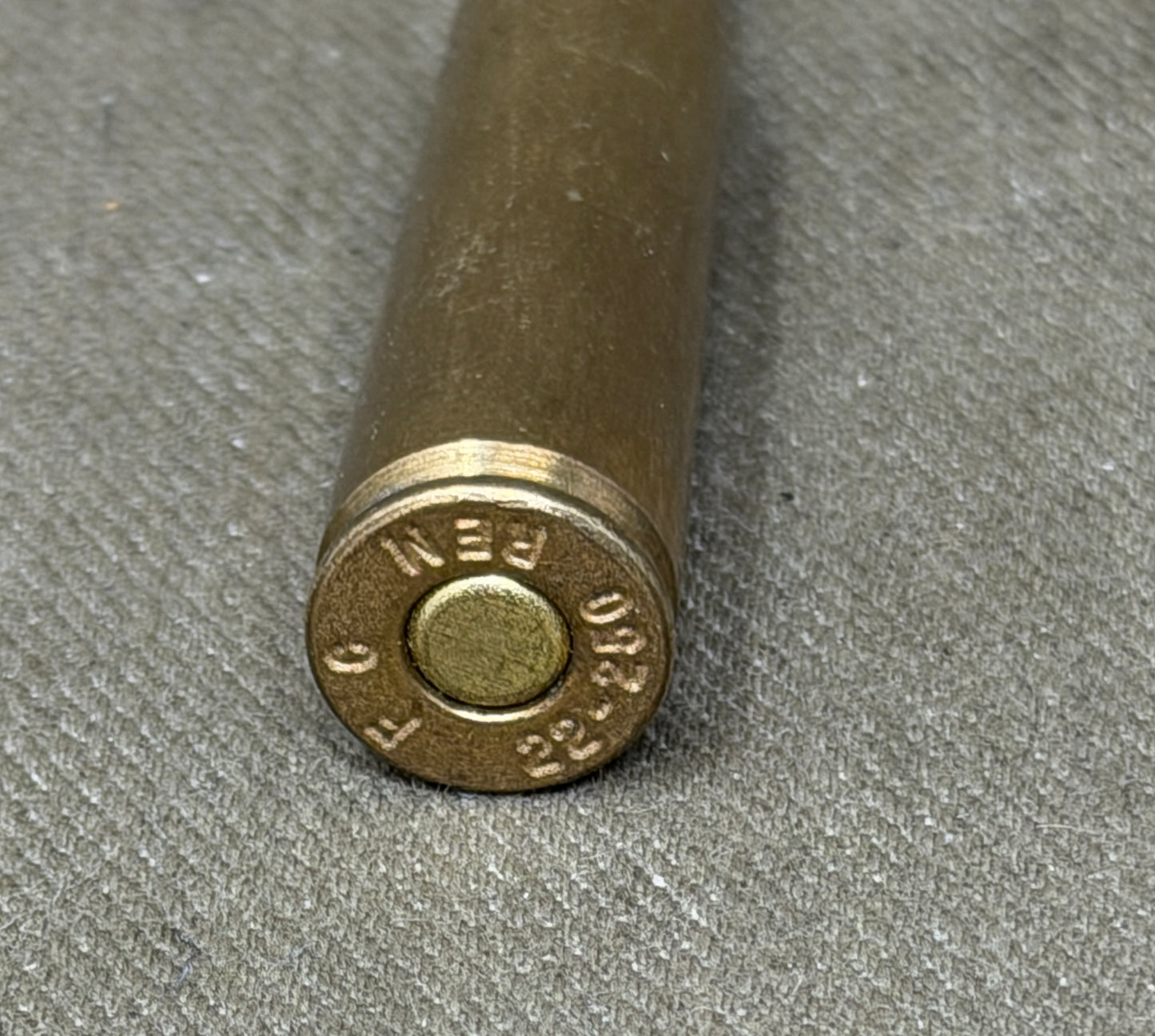 Inert FC .22-250 Remington Cartridge – High Velocity Varmint Hunting Round