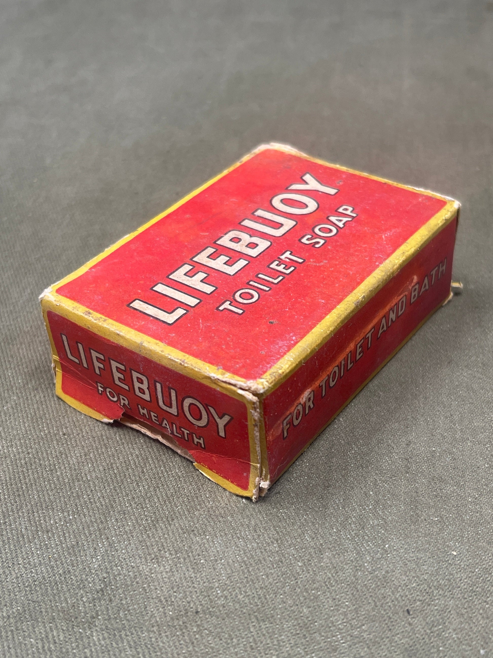 Original Circa 1940 Lifebuoy Toilet Soap