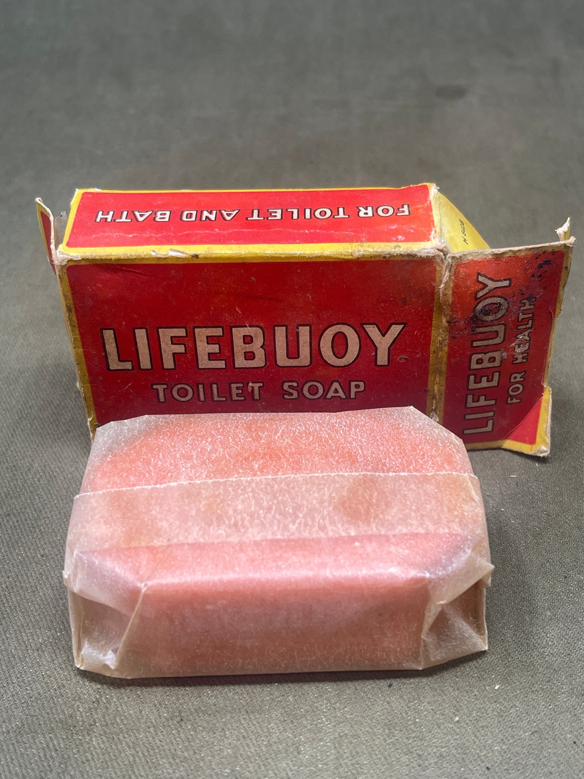 Original Circa 1940 Lifebuoy Toilet Soap