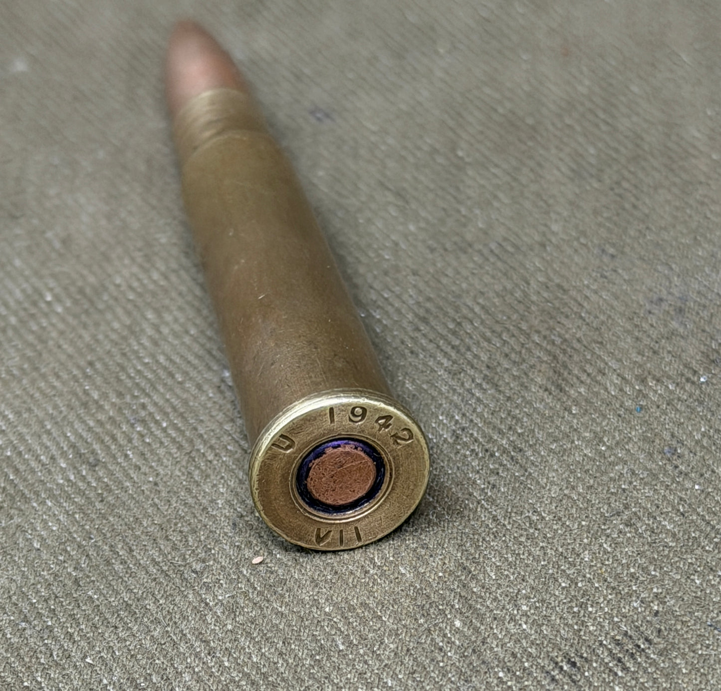 WW2 South African .303 British Inert Cartridge – U 1942 Headstamp