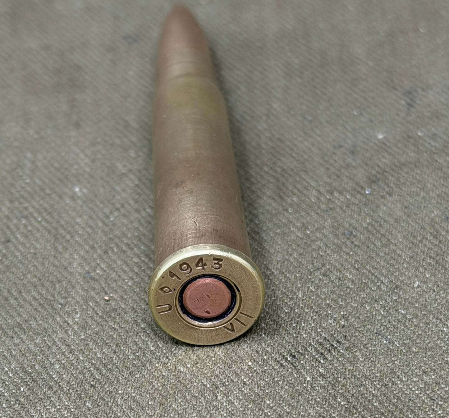 WW2 South African .303 British Inert Cartridge – U✦ 1943 Headstamp