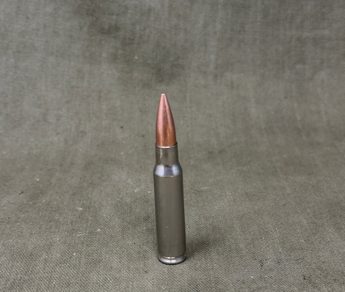 Inert .308 Winchester Chrome Cartridge – FC Headstamp – Display Round