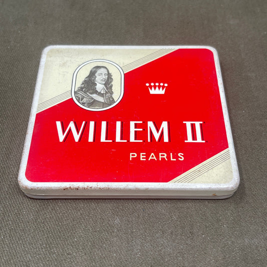  Empty Tin Willem II Pearls
