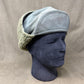French Army Winter Fur-Lined Cap by Biederman Uniforms – Size 59 – Circa 1950