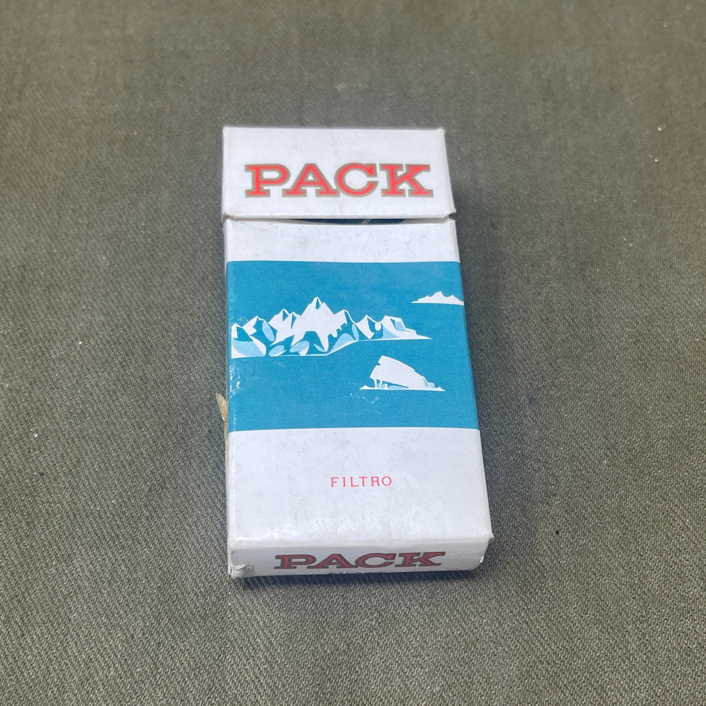 Vintage Empty Pack "Pack" cigarettes