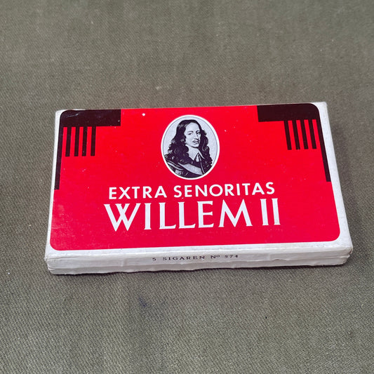 Empty Tin Extra Senoritas Willem II
