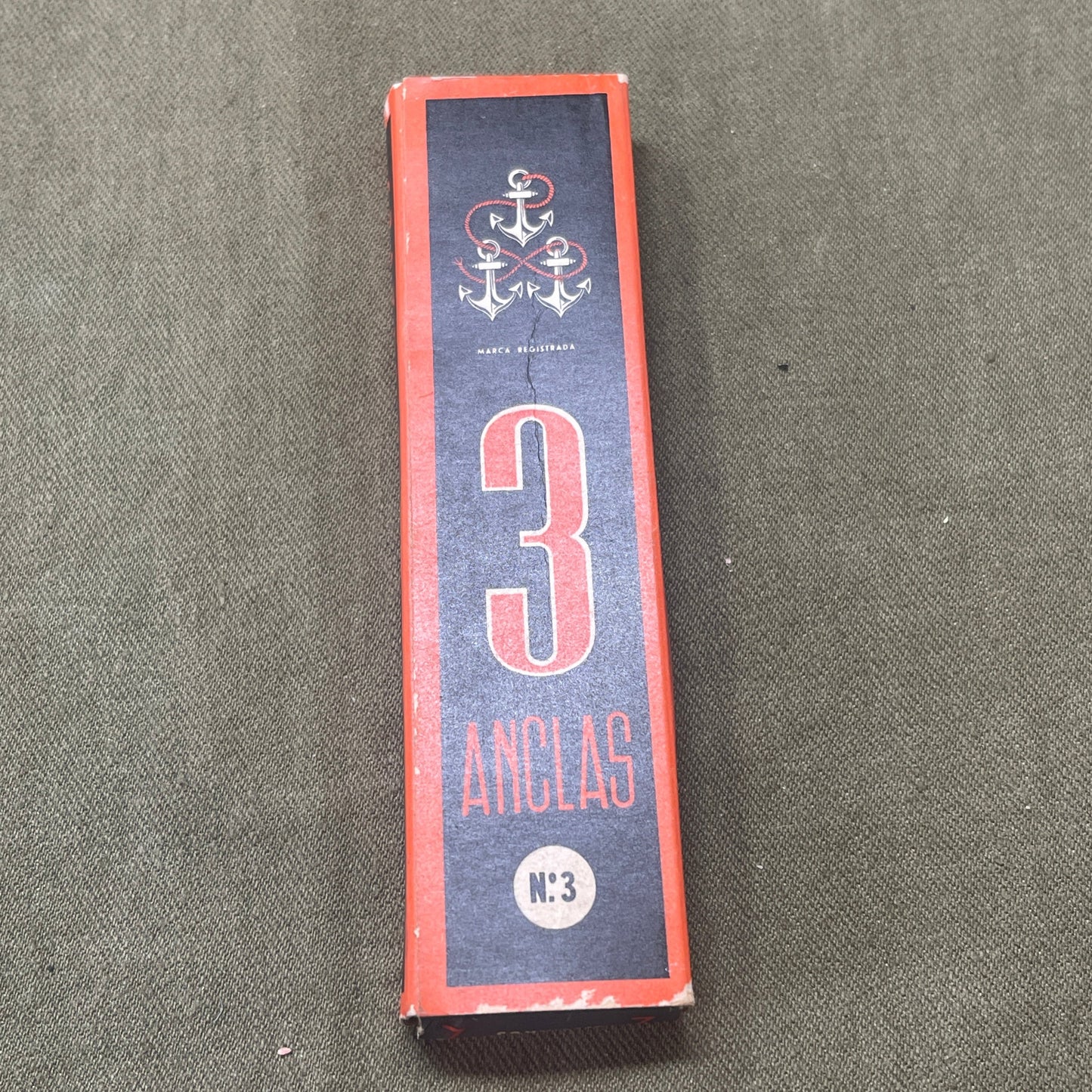 Empty Box of Anclas Cigars