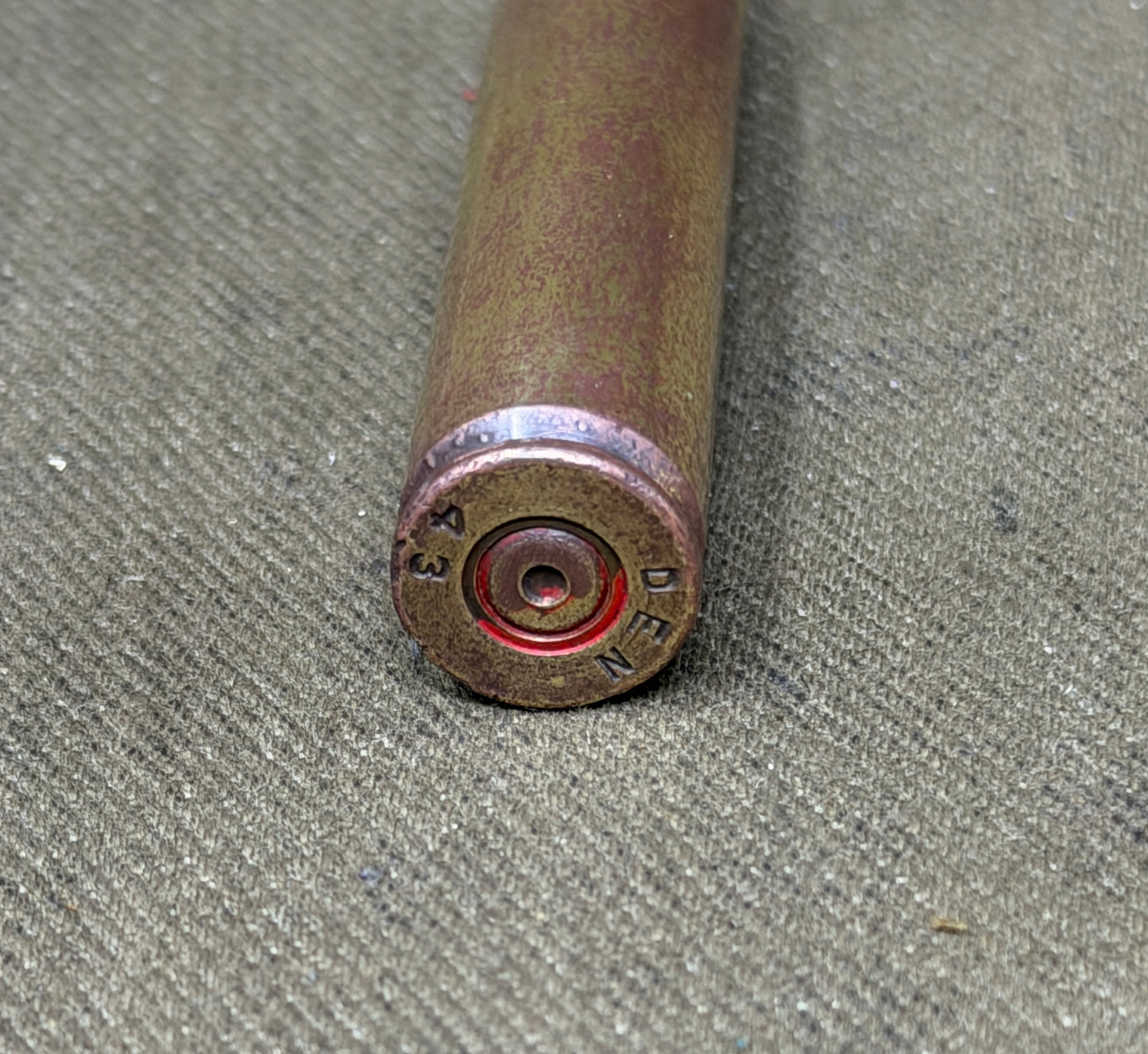 WW2 .30-06 Springfield Inert Cartridge – DEN 43 Headstamp – Denver Ordnance