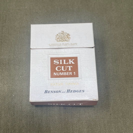 Empty Pack Vintage Silk Cut