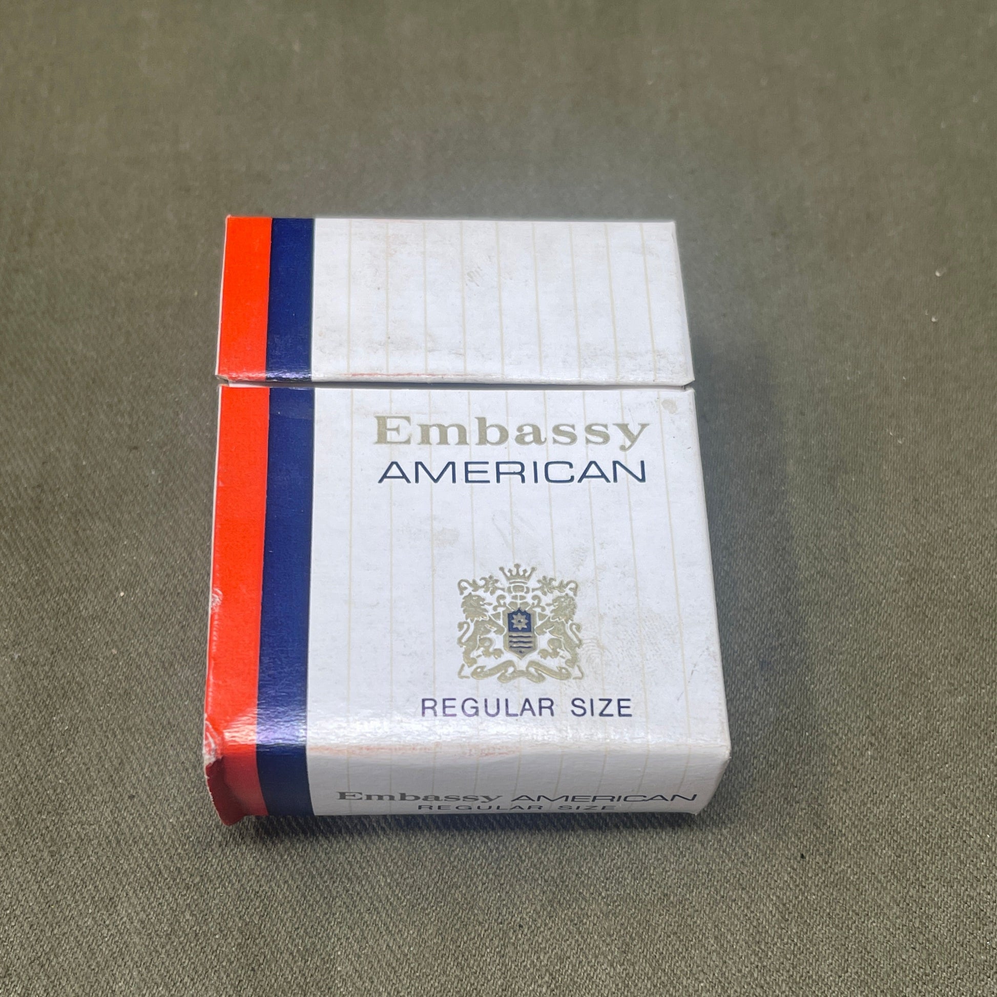 Vintage Empty Packet Embassy American Cigarettes