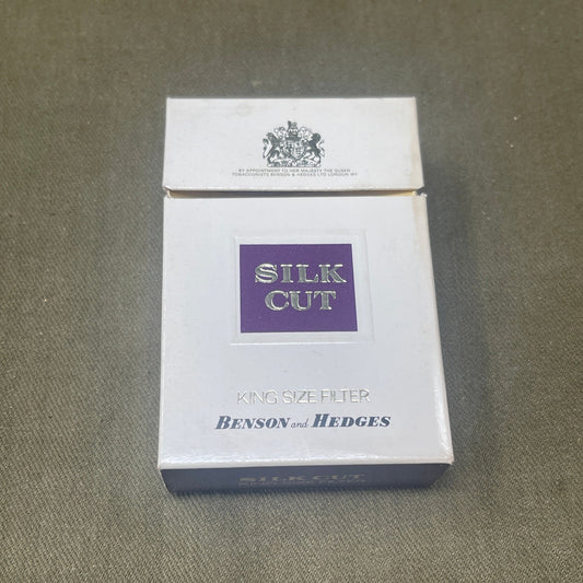 Vintage Empty Pack Silk Cut
