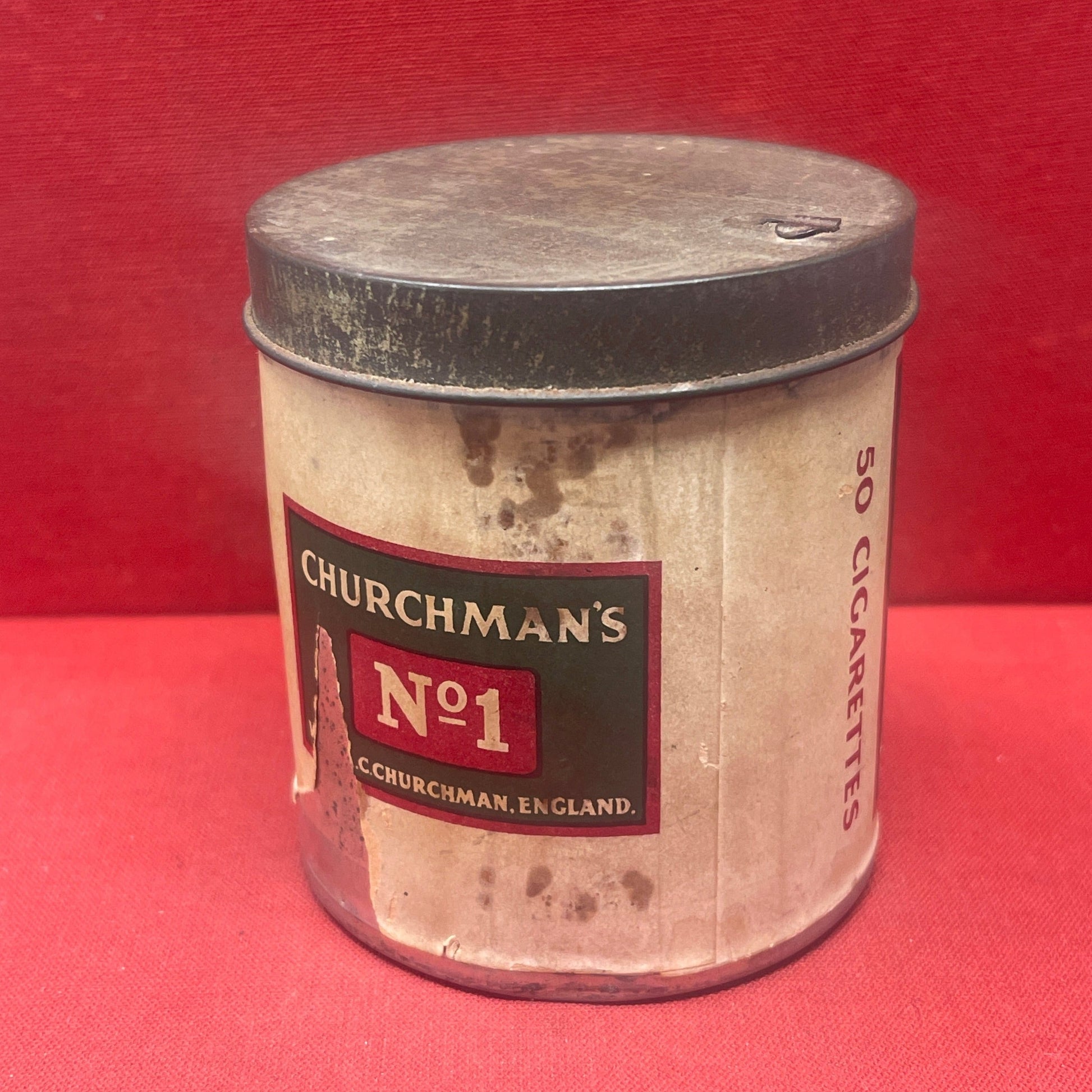 churchman cigarettes Sealed Tin Churchman's No 1 Special Cigarettes churchman cigarettes Sealed Tin Churchman's No 1 Special Cigarettes