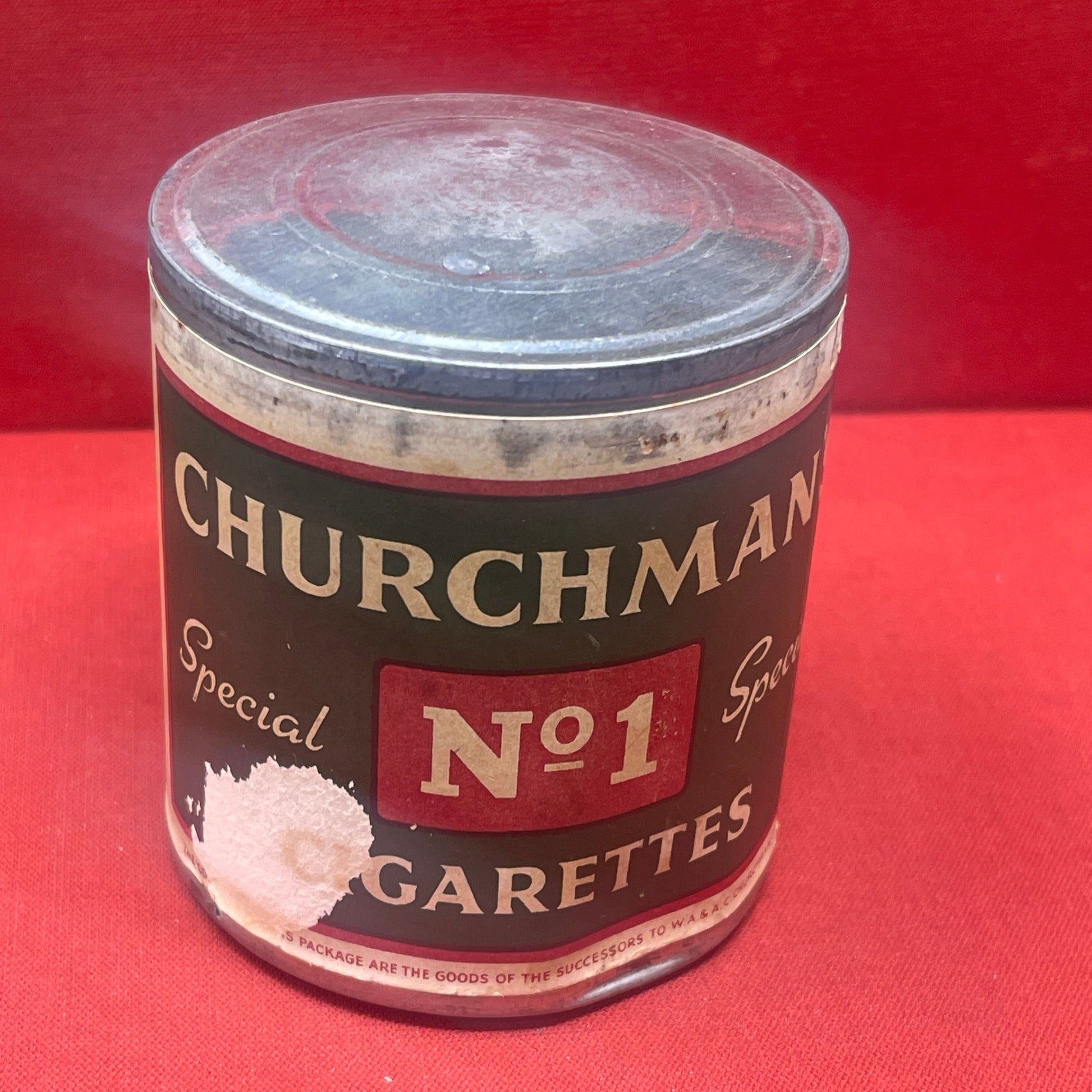 Sealed Tin Churchman's No 1 Special Cigarettes