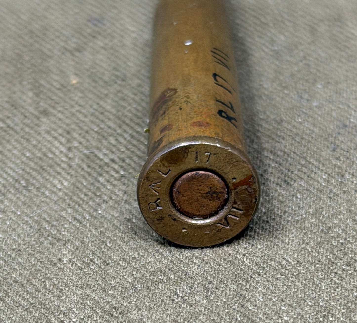 Inert .303 British Mk VII Round – RL 1917 Royal Laboratory WW1 Cartridge