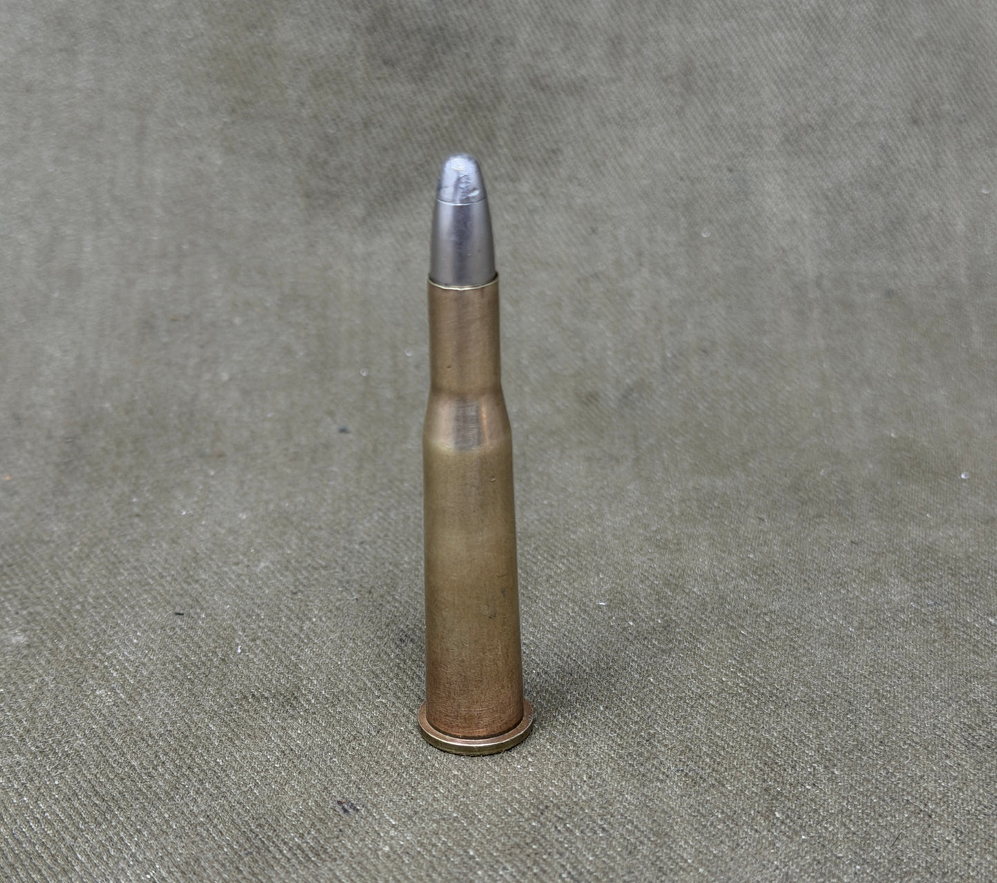 INERT DWM 579 6.5×52R Rifle Cartridge – German DWM Export Round – Early Sporting Ammunition