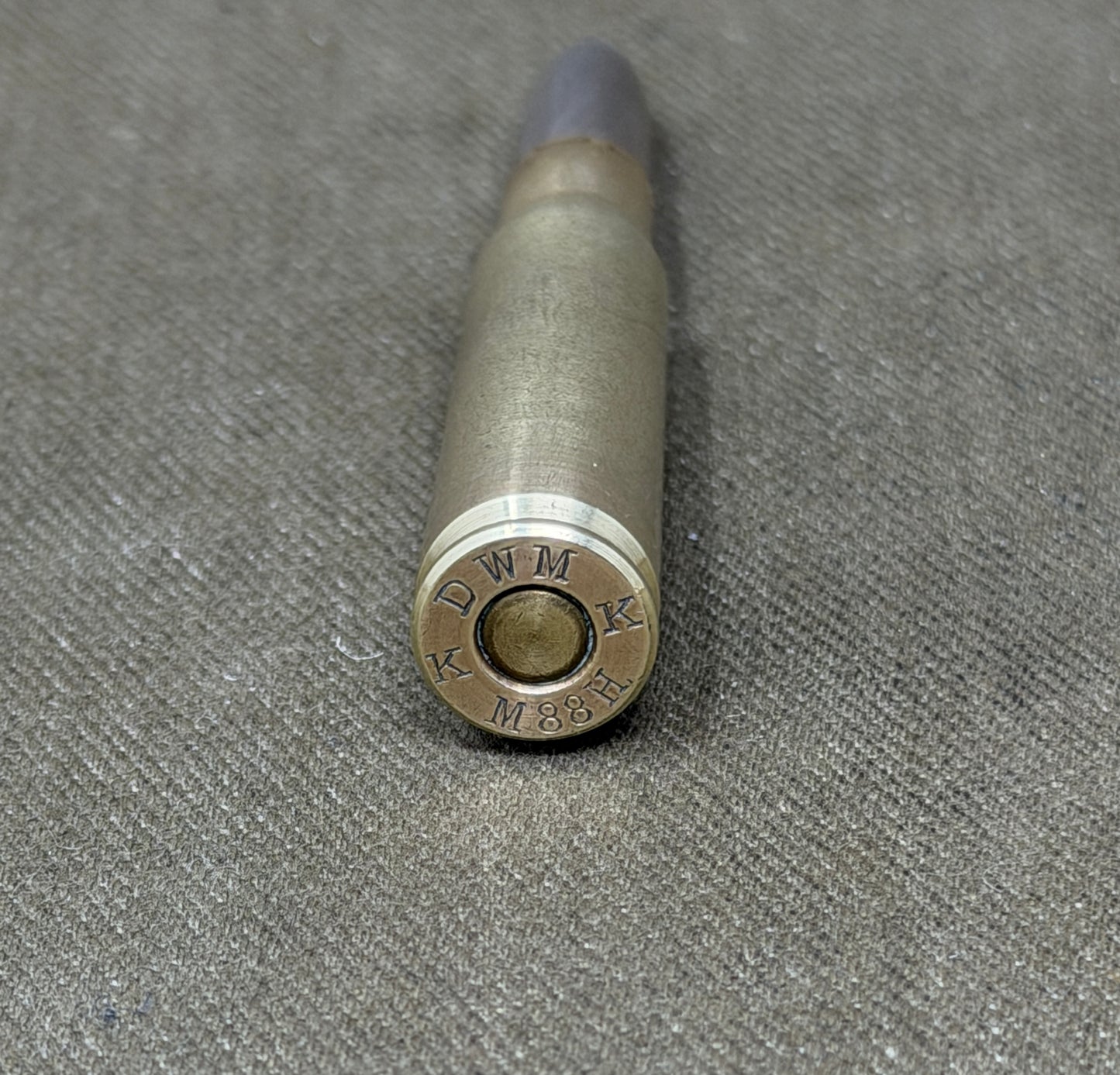 INERT 8×57 Mauser Sporting Cartridge – DWM K K M88H German Soft Point Hunting Round