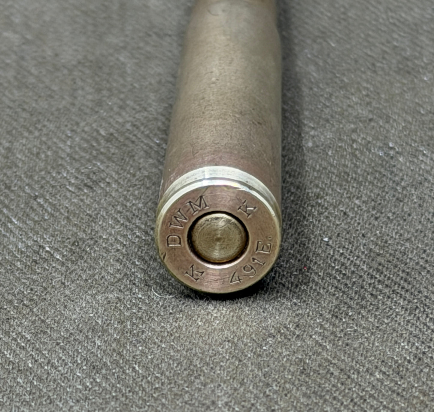 INERT 6.5×54 Mannlicher–Schönauer Sporting Cartridge – DWM K K 496 Soft Point Round