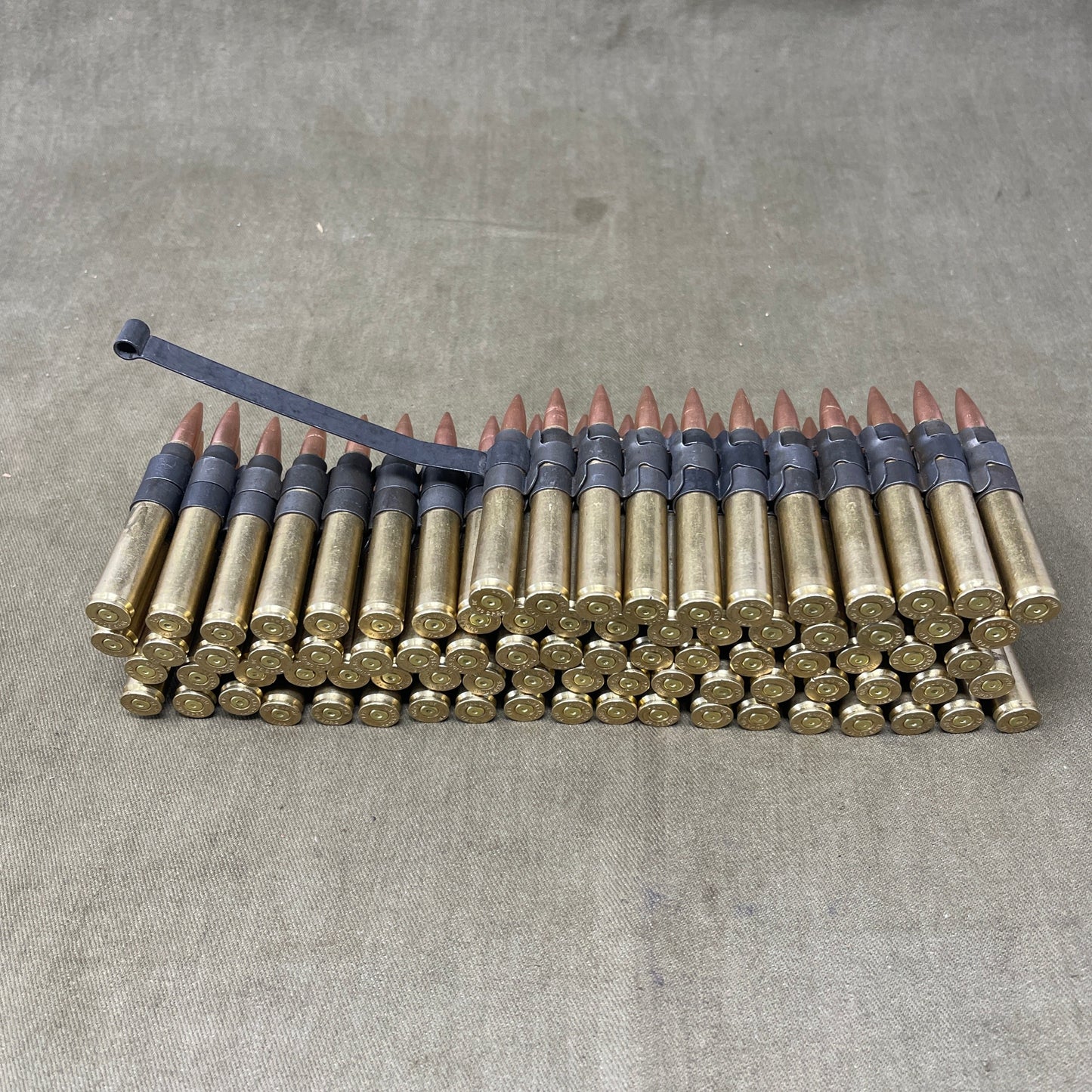 Inert 30-06 Springfield .30 Cal Machine Gun Belts
