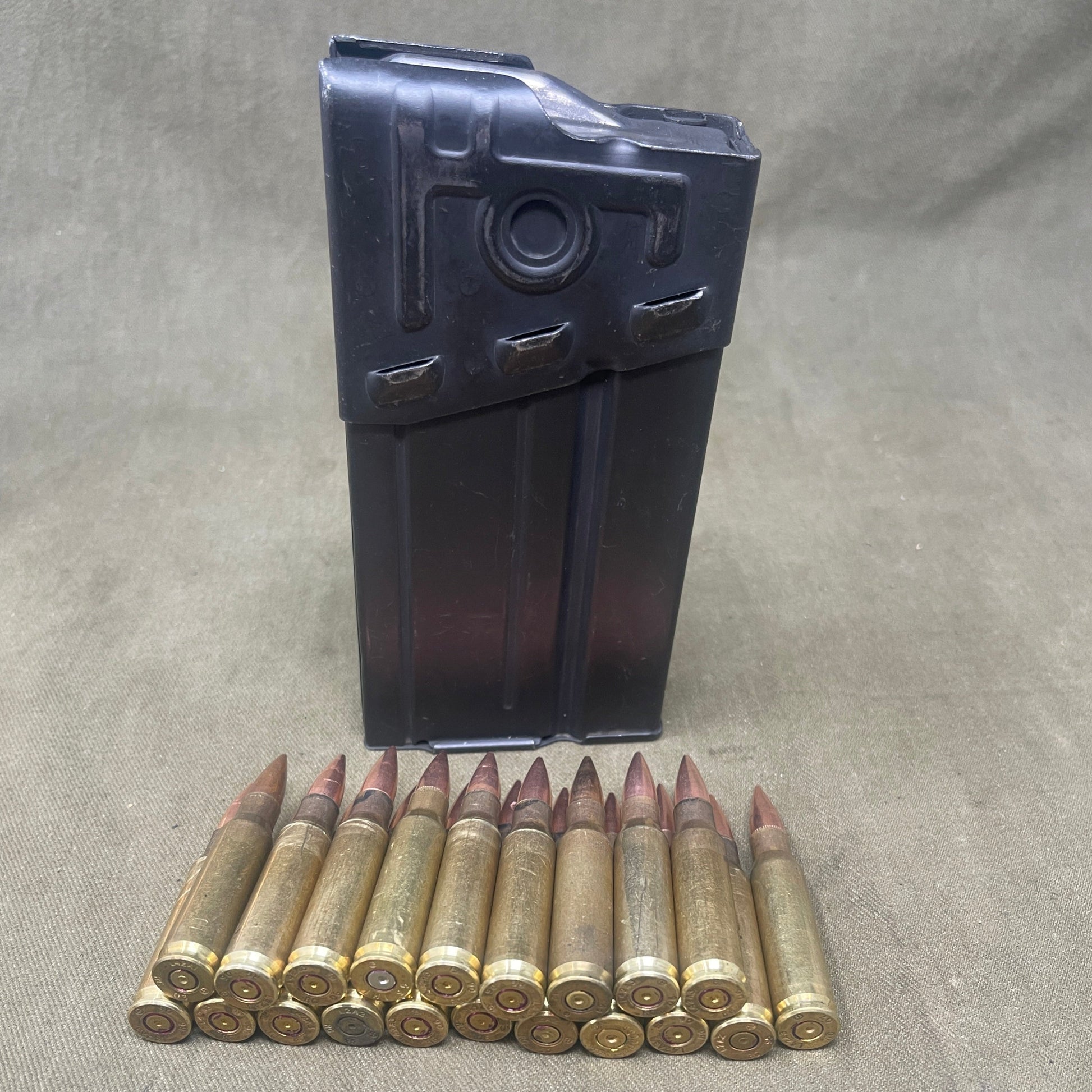 Heckler & Koch G3 magazine with 20 Rounds Inert 7.62x51mm Rounds