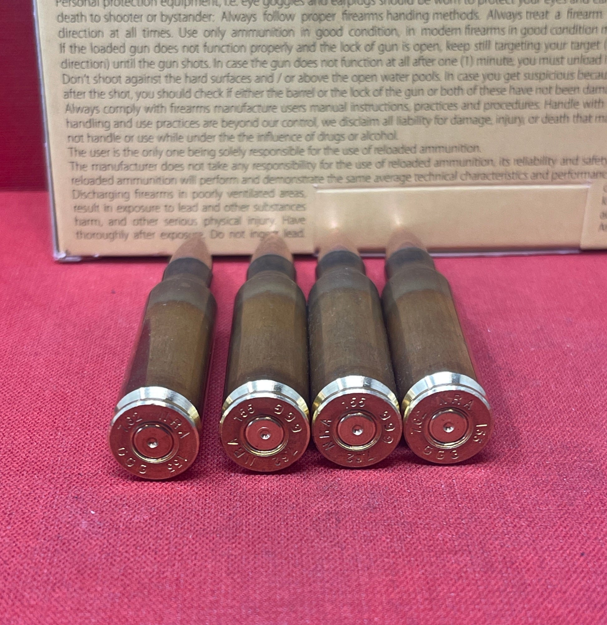 20 x GGG 7.62x51mm Imperial Cartridges