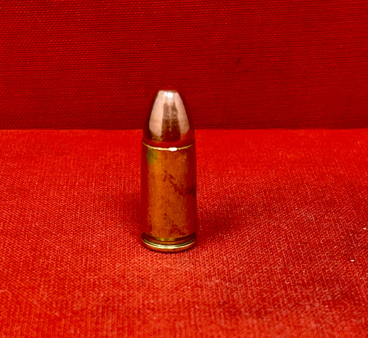 British 1943 Dated  9mm Inert Cartridge made by Royal Ordnance Factory, Hirwaun, South Wales,