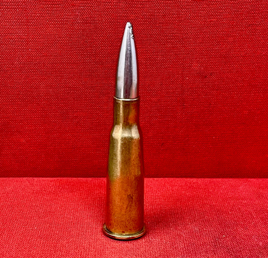 INERT French 8mm Lebel "LM" Le Mans 1940 Cartridge – Collectible Dummy Round