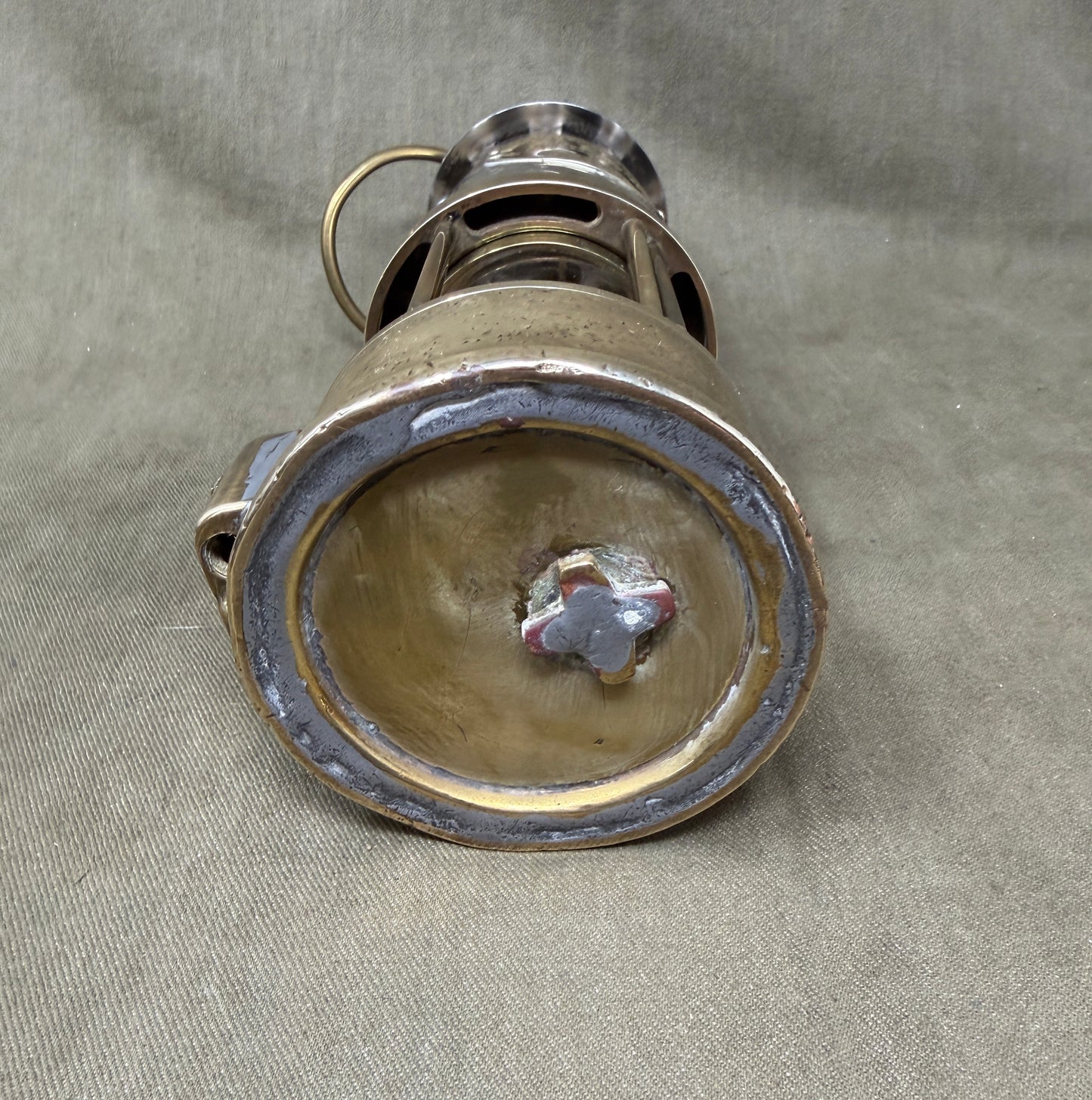 Original Eccles Protector Lamp Lighting Co Ltd Type 6 M & Q Safety Lamp – Approval No. B/28 Mining Lamp