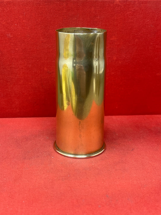 French 37mm Brass Cartridge Case  37-85 PD.Ps 17/10/14