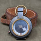 Original British Army Short & Mason Ltd London Mk VII Marching Compass with Leather Case – WWI/Inter-War Military Issue
