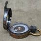 Original British Army Short & Mason Ltd London Mk VII Marching Compass with Leather Case – WWI/Inter-War Military Issue