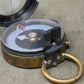 Original British Army Short & Mason Ltd London Mk VII Marching Compass with Leather Case – WWI/Inter-War Military Issue