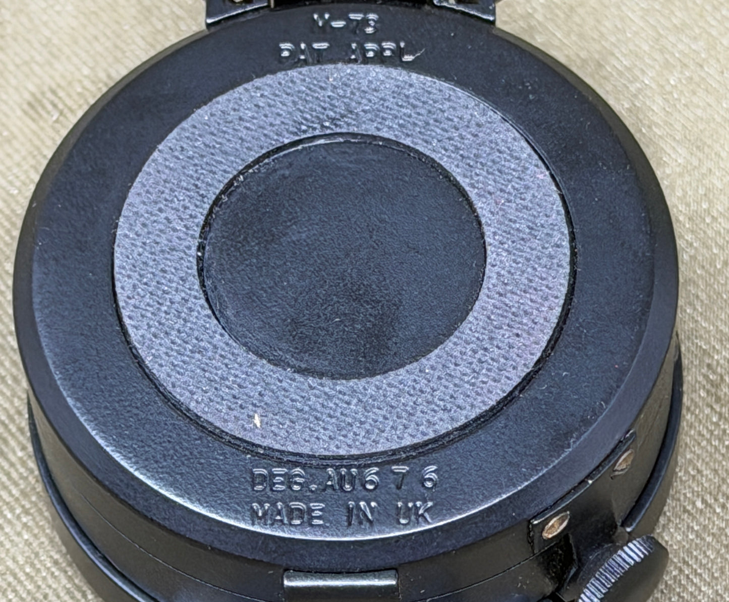 Original British Army M-73 Prismatic Marching Compass Dated August 1976 – Made in UK