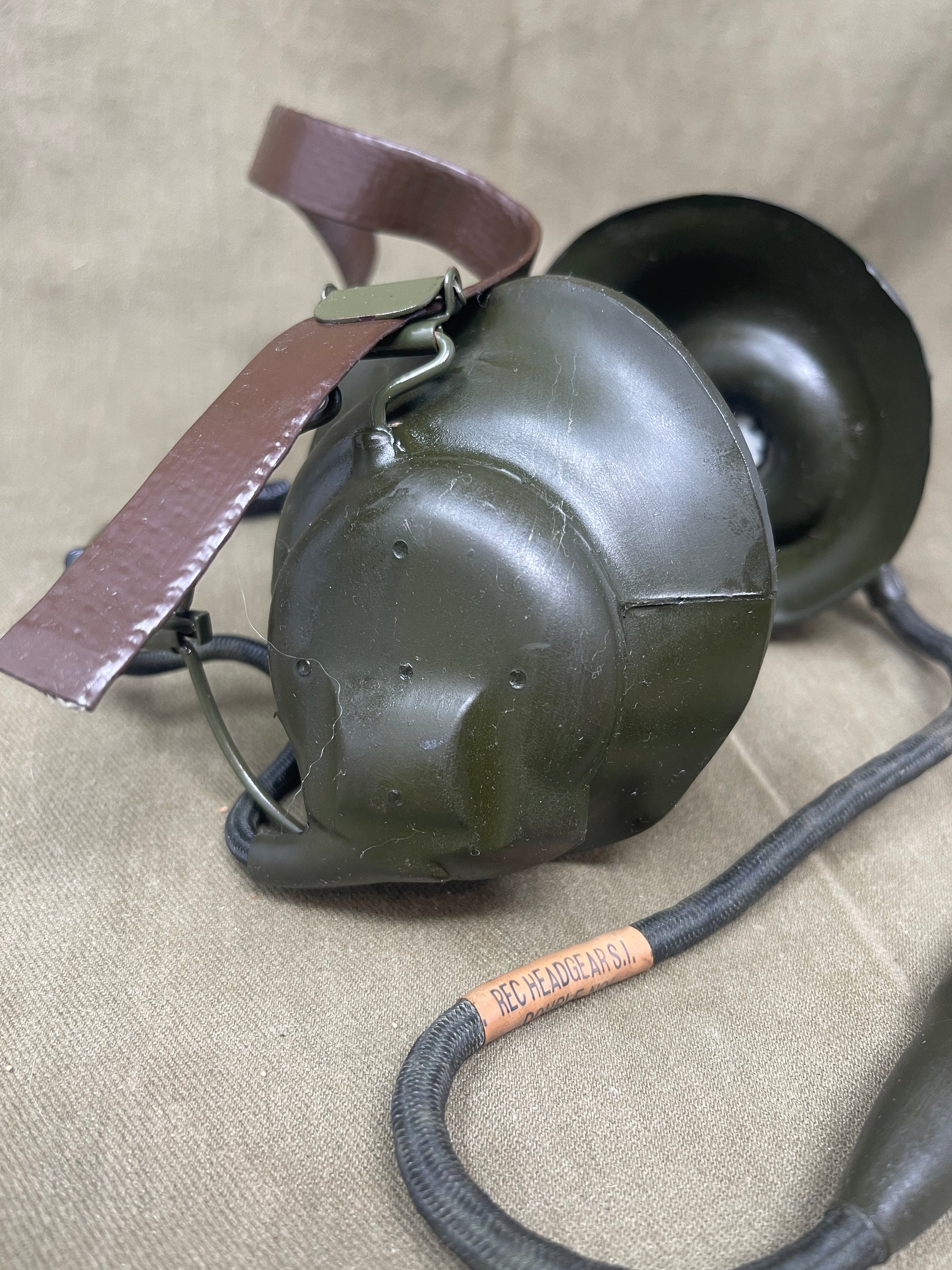 British Army, c1960, Larkspur Communications Headset