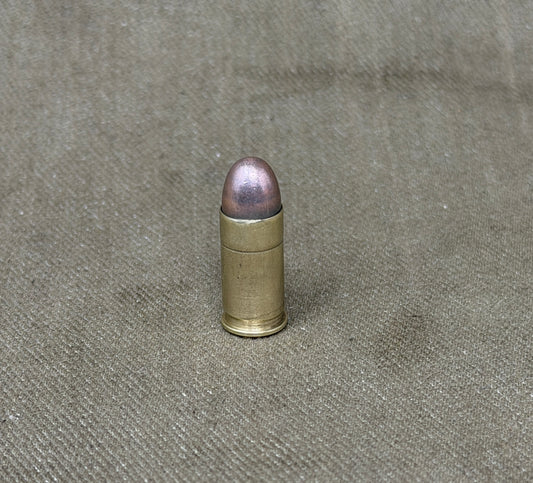 Inert US Lend-Lease .32 ACP Cartridge – RFM UMC Headstamp – WWII Allied Ammunition