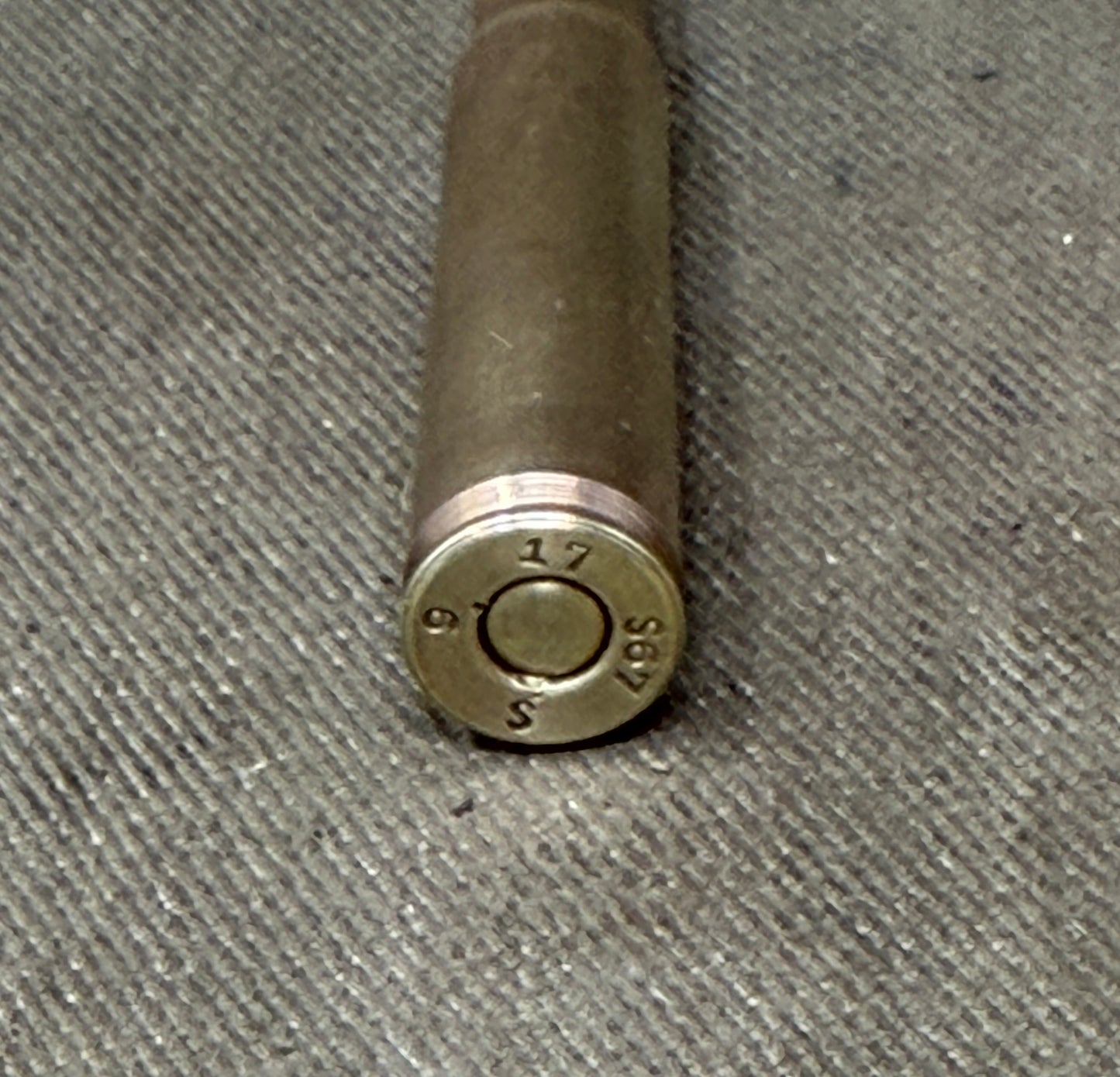 Inert German 7.92mm Mauser Round – P198 S* 17 36 WW2 Era Cartridge