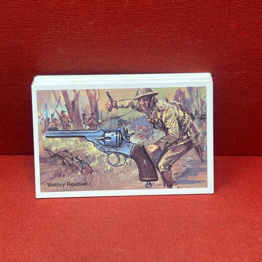 World of Firearms 1982 Cigarette Cards 