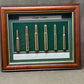 Rigby Calibres Framed Inert Cartridge Display – Safari Rifle Ammunition Collection
