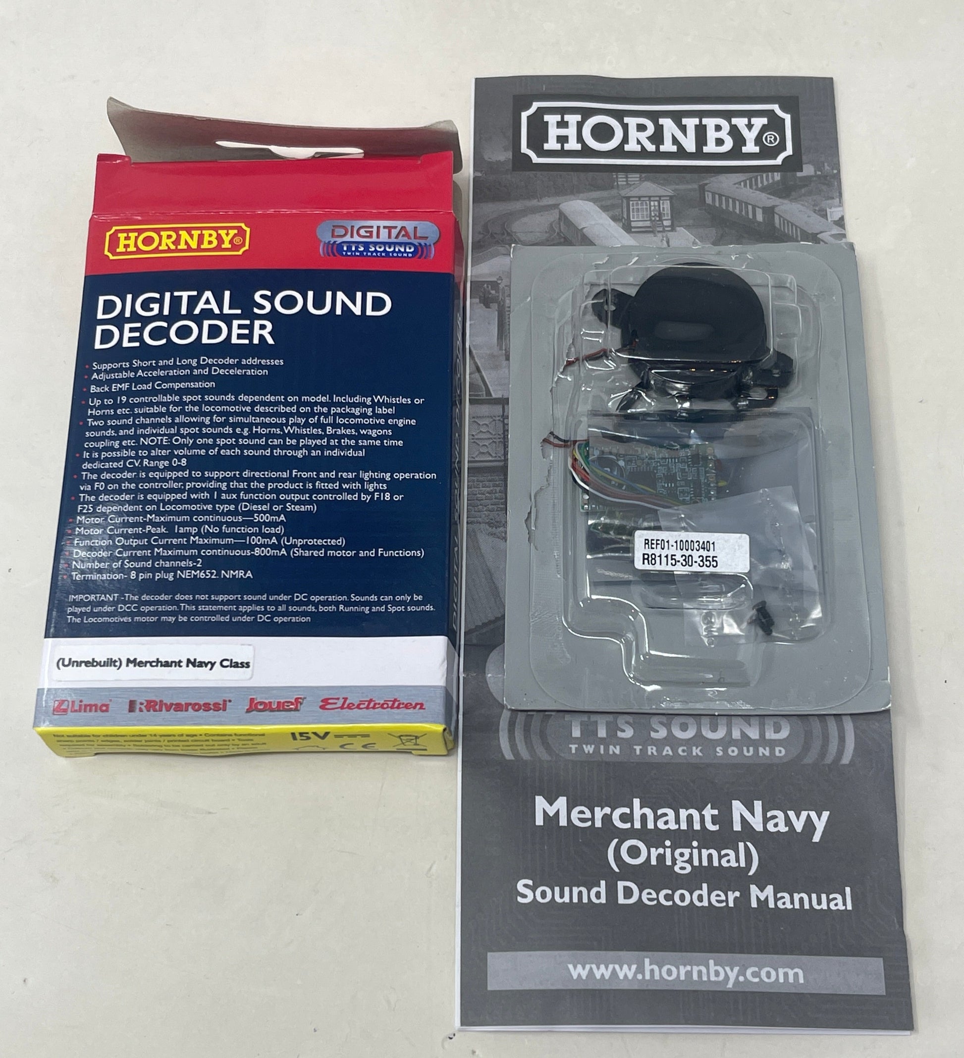Digital Sound Decoder Unrebuilt Merchant Navy Class