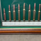 Military Rifle Cartridges Framed Inert Ammunition Display – WW1 & WW2 Rifle Calibres