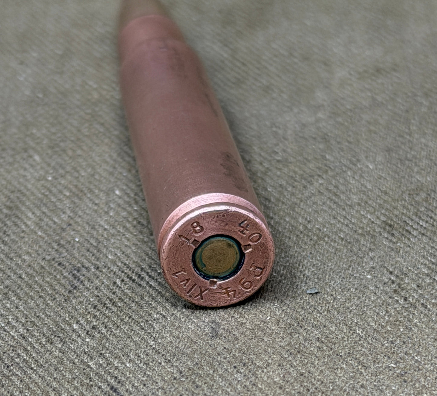 Inert German 7.92×57 Mauser Round – P94 1940 X/VI Headstamp – Neumeyer Nürnberg WWII Cartridge